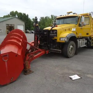 2016 Mack Granite GU713 Dump Truck with Plow and Wing