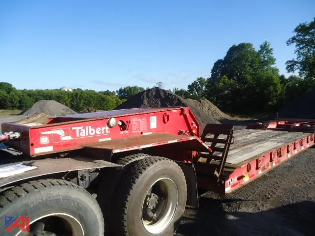 1999 Talbert 35 Ton Equipment Trailer