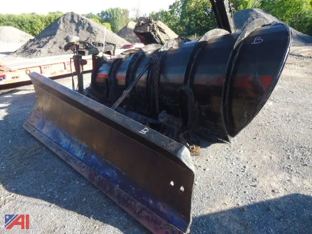 One-way Snow Plow, Wing and Masts (B)