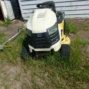 Cub Cadet LTX1040 Lawnmower and Stihl FS56RC Trimmer