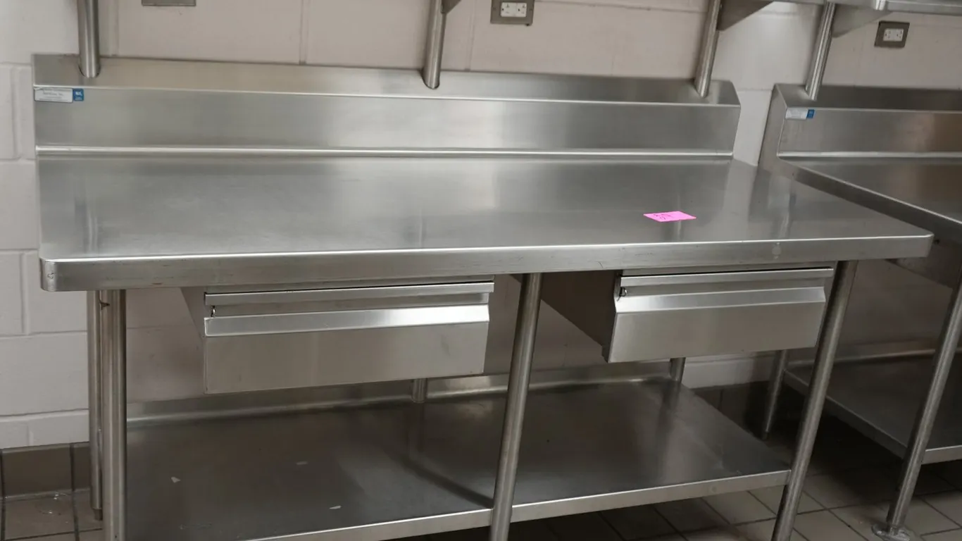 Metal Prep Table