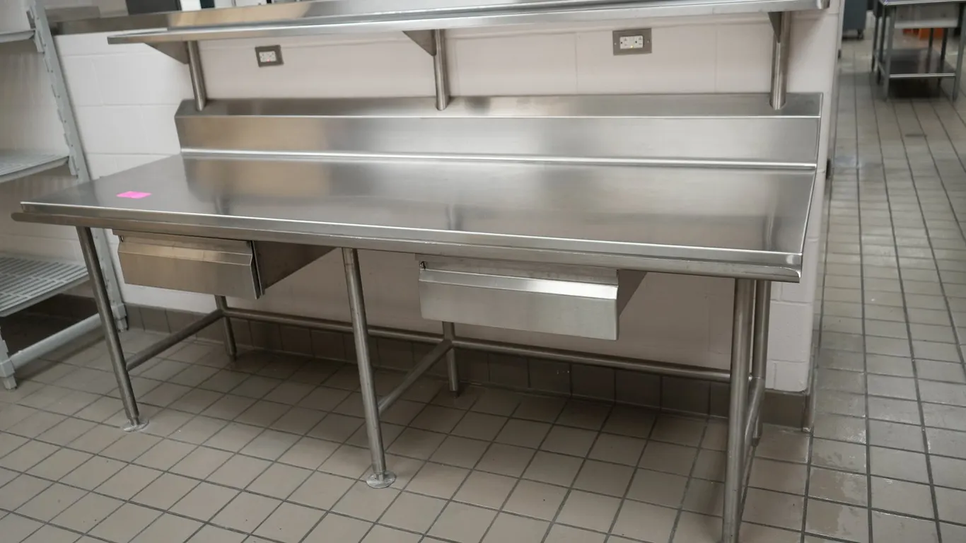 Metal Prep Table