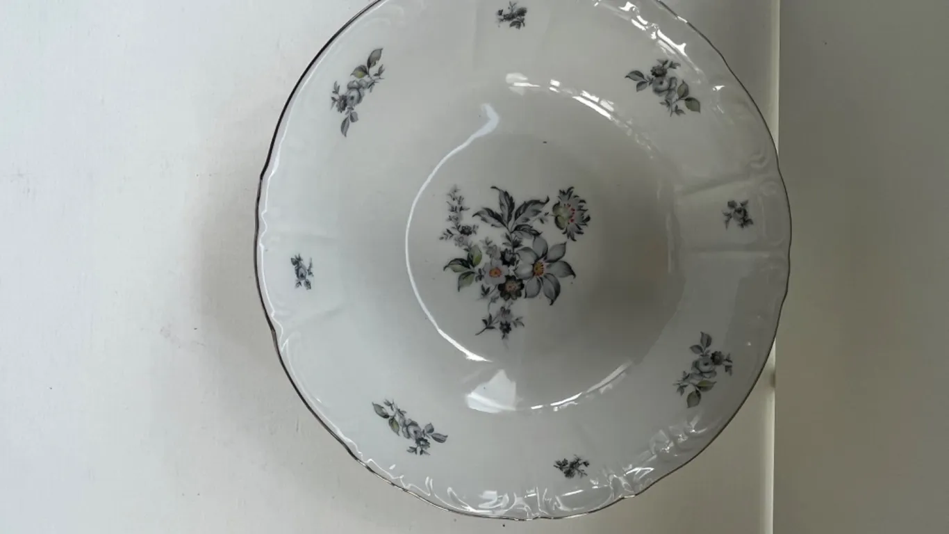 Bohemia Wild Flower Porcelain Bowl