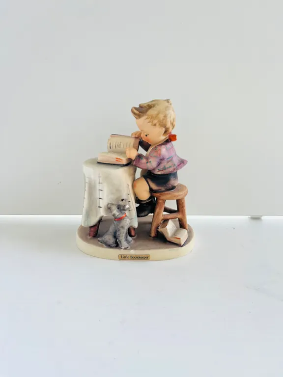 Vintage W. Germany "Little Bookkeeper" Figurine