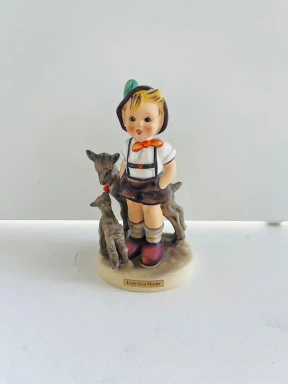 V. C. My West Germany Little Goat Herder Figurine