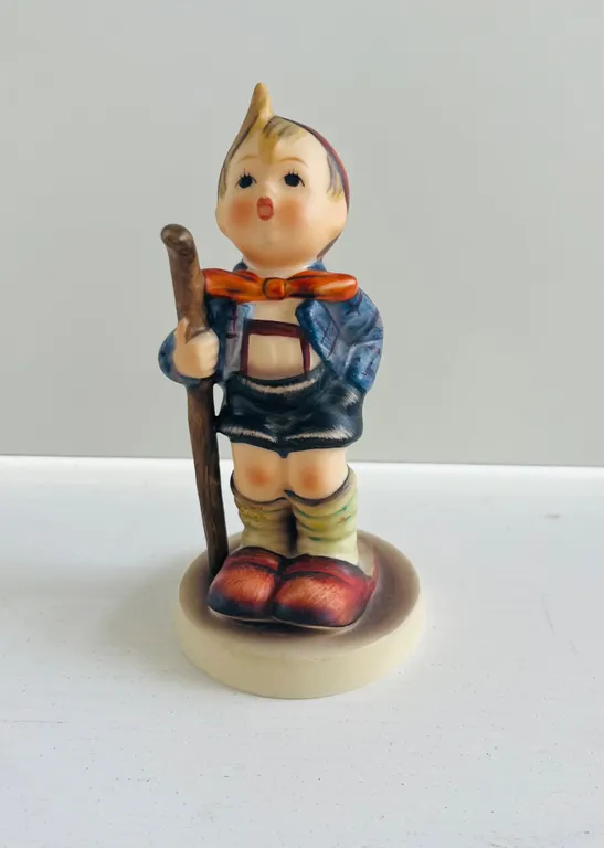 Hummel Goebel "Little Hiker" Boy Figurine