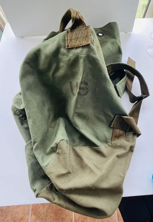 Vintage US Military Duffel Bag