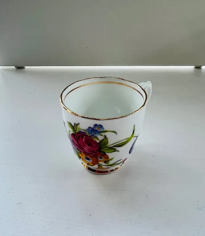 Van der wood Bone China Floral Teacup