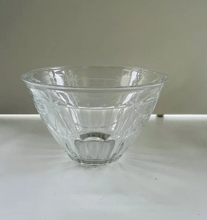 Gorham Handcut Crystal Chantilly Collection Bowl
