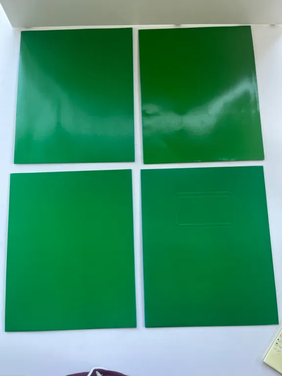 Lot of 14 Green Paper Folders