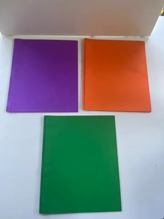 12 Assorted File Folders with Fasteners