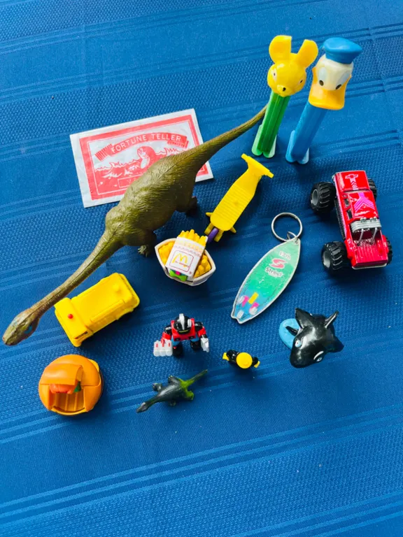Collection of Fast Food Toy Premiums and Miniatures