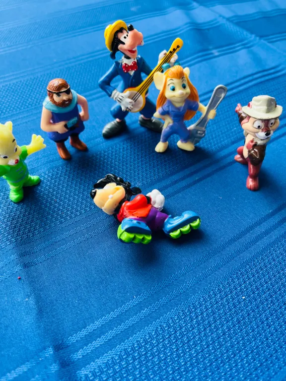 Collection of Disney Character Figurines
