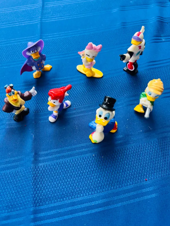 Assorted Disney Duck Character Figurines