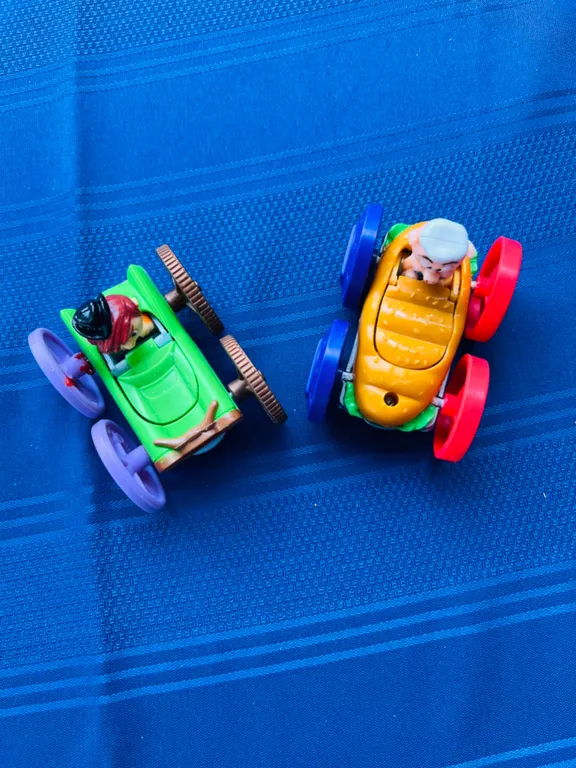 The Flintstones Happy Meal Toy Cars (Set of 2)