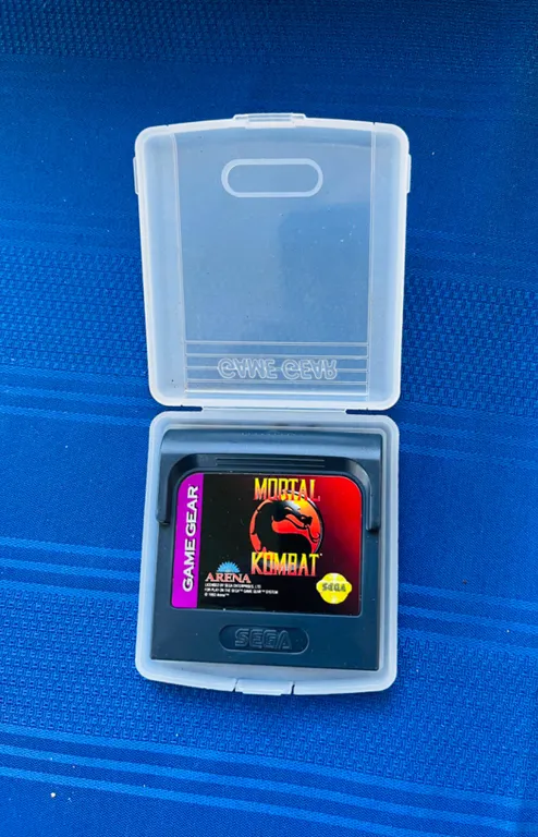 Sega Game Gear Mortal Kombat Cartridge