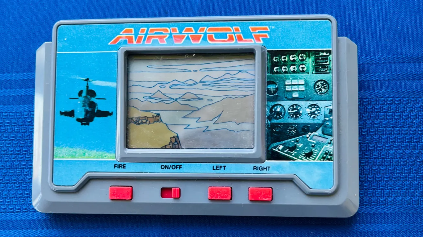 Acclaim Airwolf LCD Handheld Game