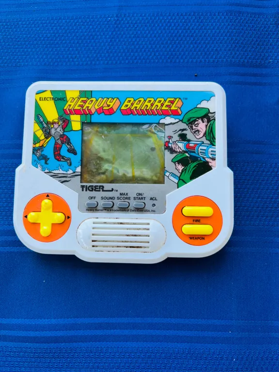 Tiger Electronics Heavy Barrel Handheld Game