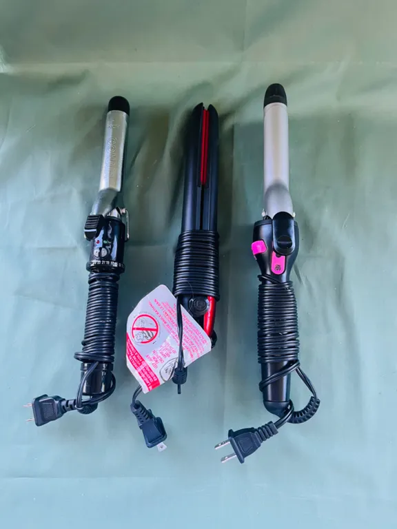 Conair Curling Irons and Hair Straightener Lot