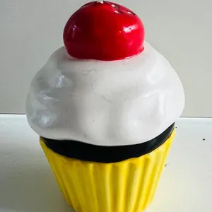 Ceramic Cupcake Salt Shaker