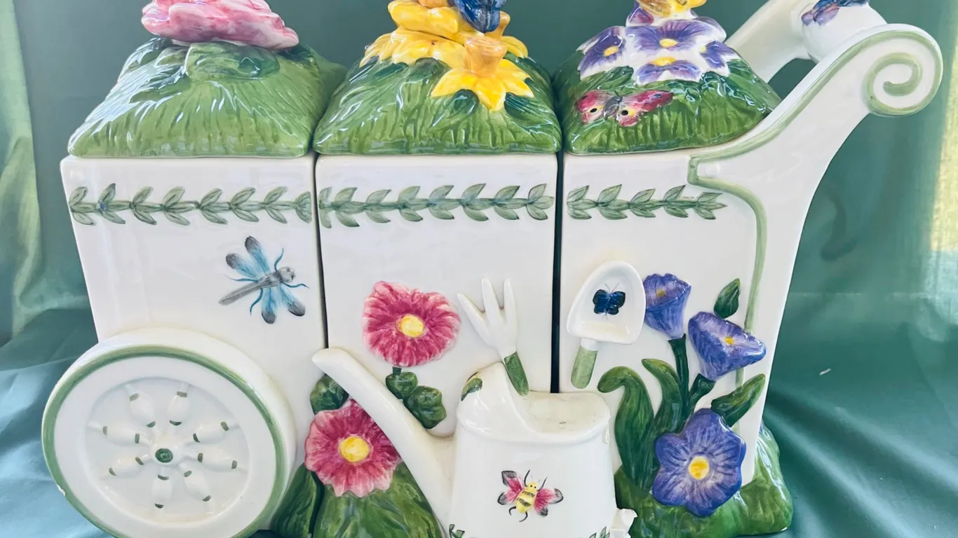 Portmeirion Botanic Garden 3-Piece Canister Set