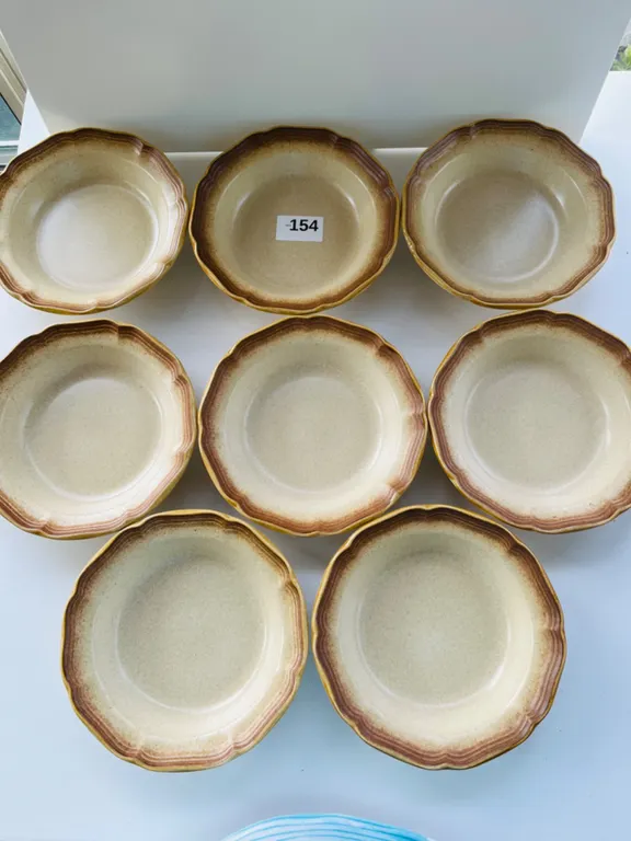 Mikasa “Whole Wheat” Oven-to-Table Bowls, Set of 8
