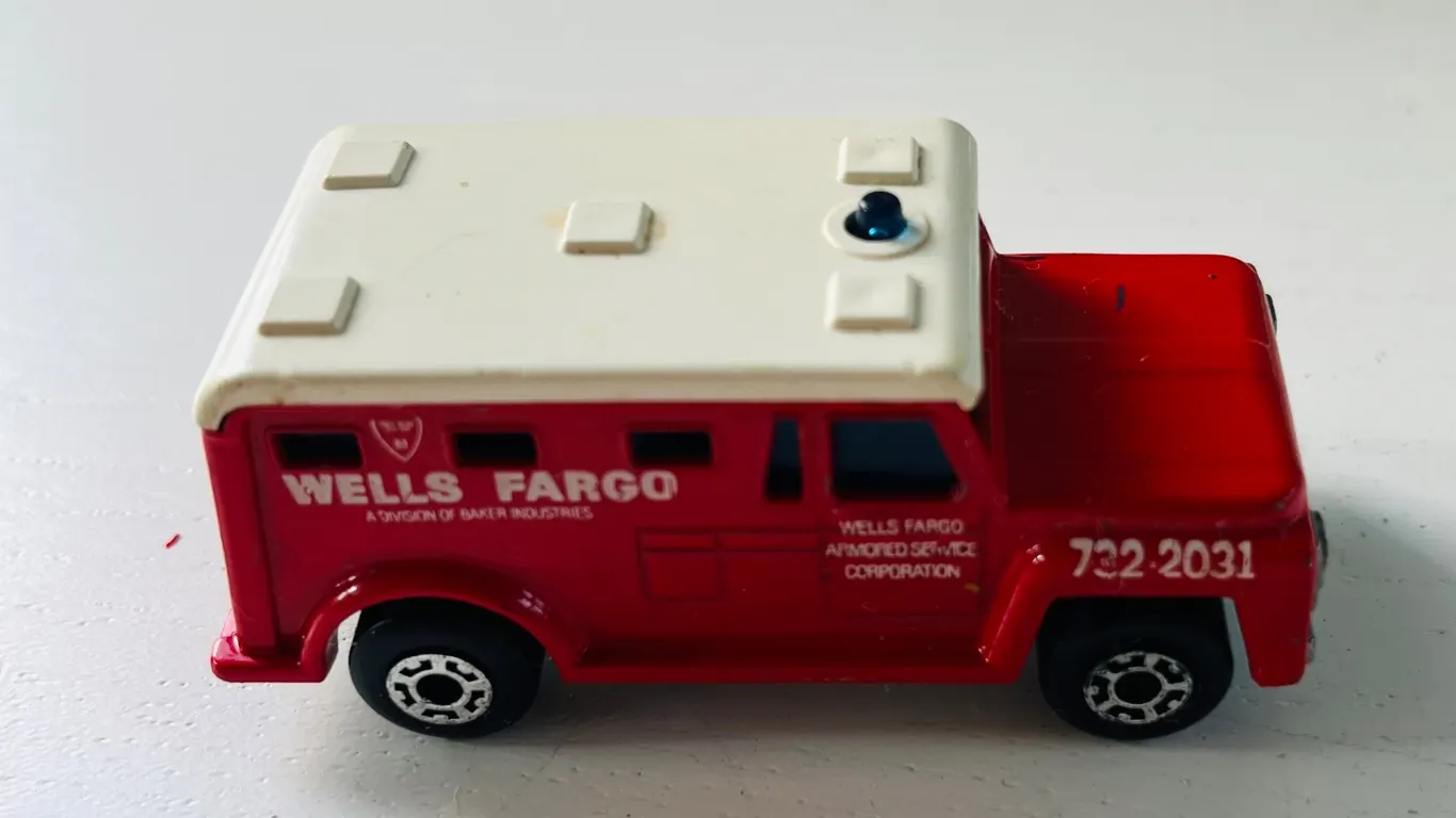 Matchbox Superfast Wells Fargo Armored Truck