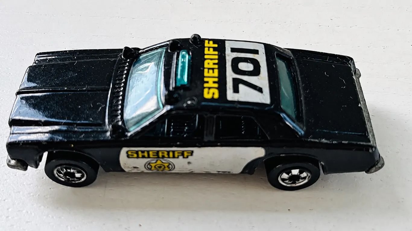 Hot Wheels Sheriff Toy Car