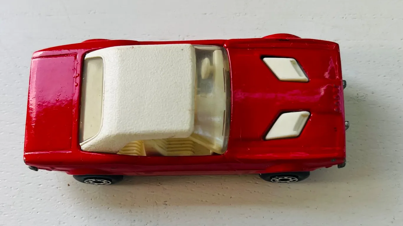 Matchbox 1976 Red Dodge Challenger No. 1 Diecast Car