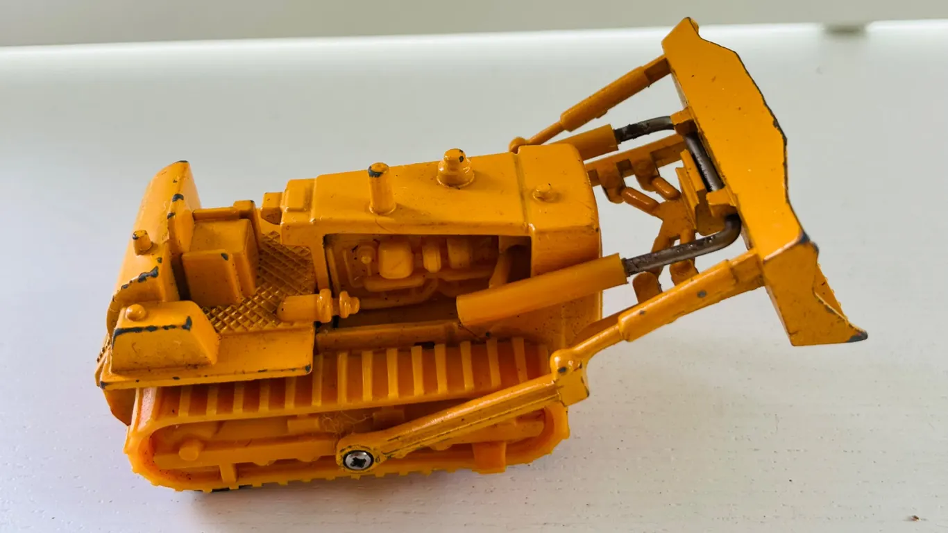 Die-Cast Toy Bulldozer