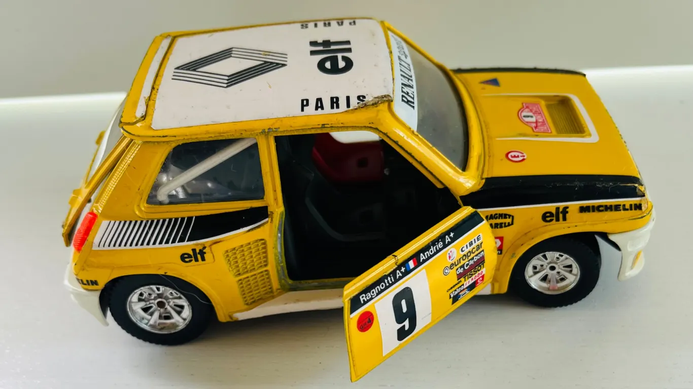 Renault 5 Turbo Elf Die-Cast Model Car