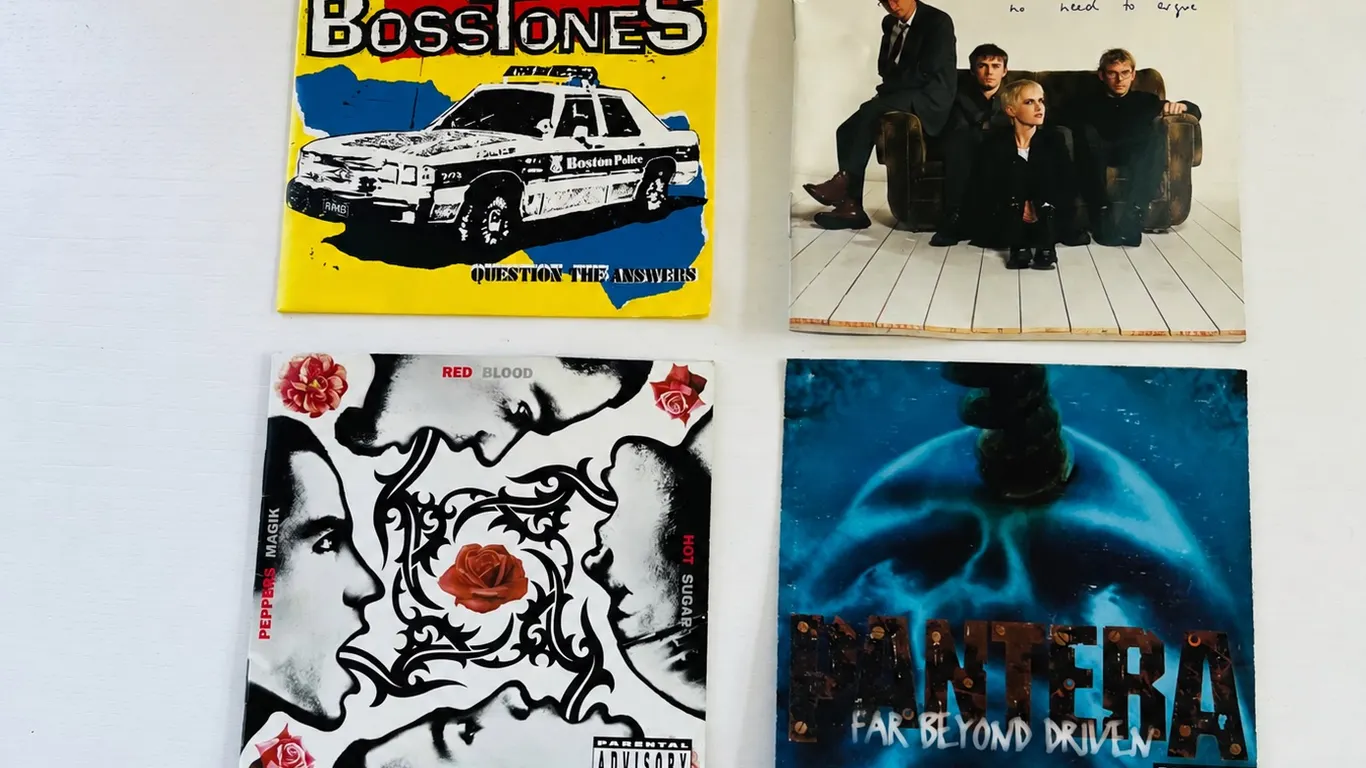 Music CD Lot: The Mighty Mighty Bosstones, The Cranberries, Red Hot Chili Peppers, Pantera