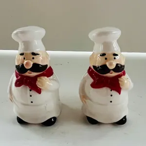Chef Salt and Pepper Shaker Set