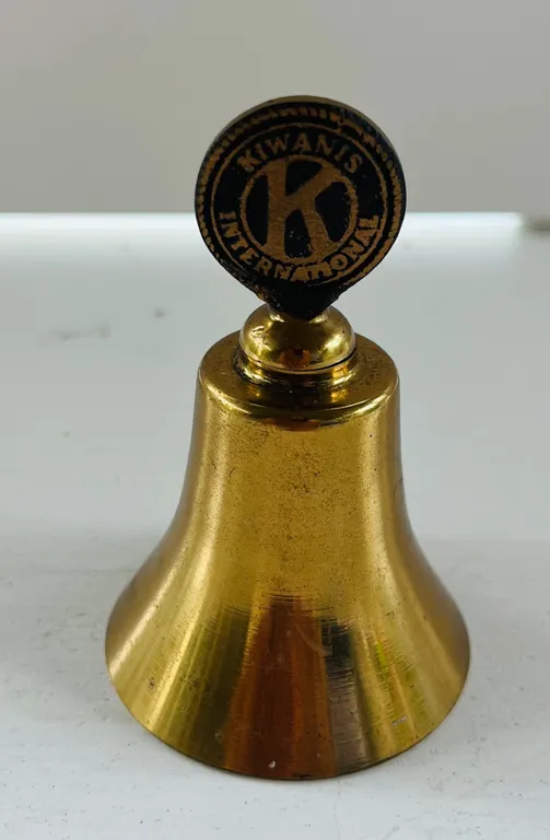 Vintage Kiwanis International Brass Bell