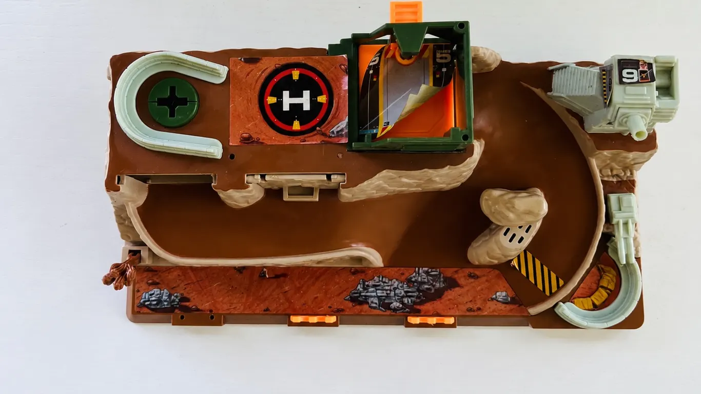 Vintage Toy Track Playset