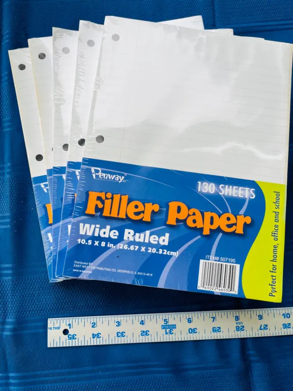 Penway Wide Ruled Filler Paper