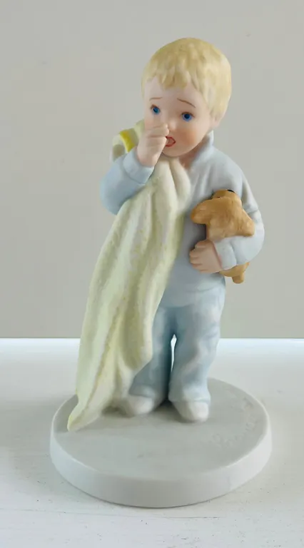 Bedtime by Frances Hook Ceramic Figurine Roman Inc. 1982