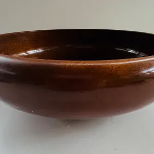 Vintage Carib Craft Wooden Salad Bowl