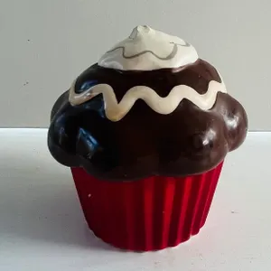 Ceramic Cupcake Candle