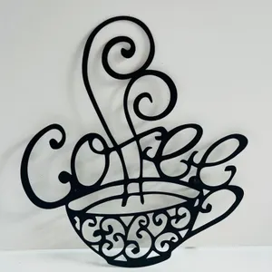 Decorative Metal Coffee Wall Art Sign