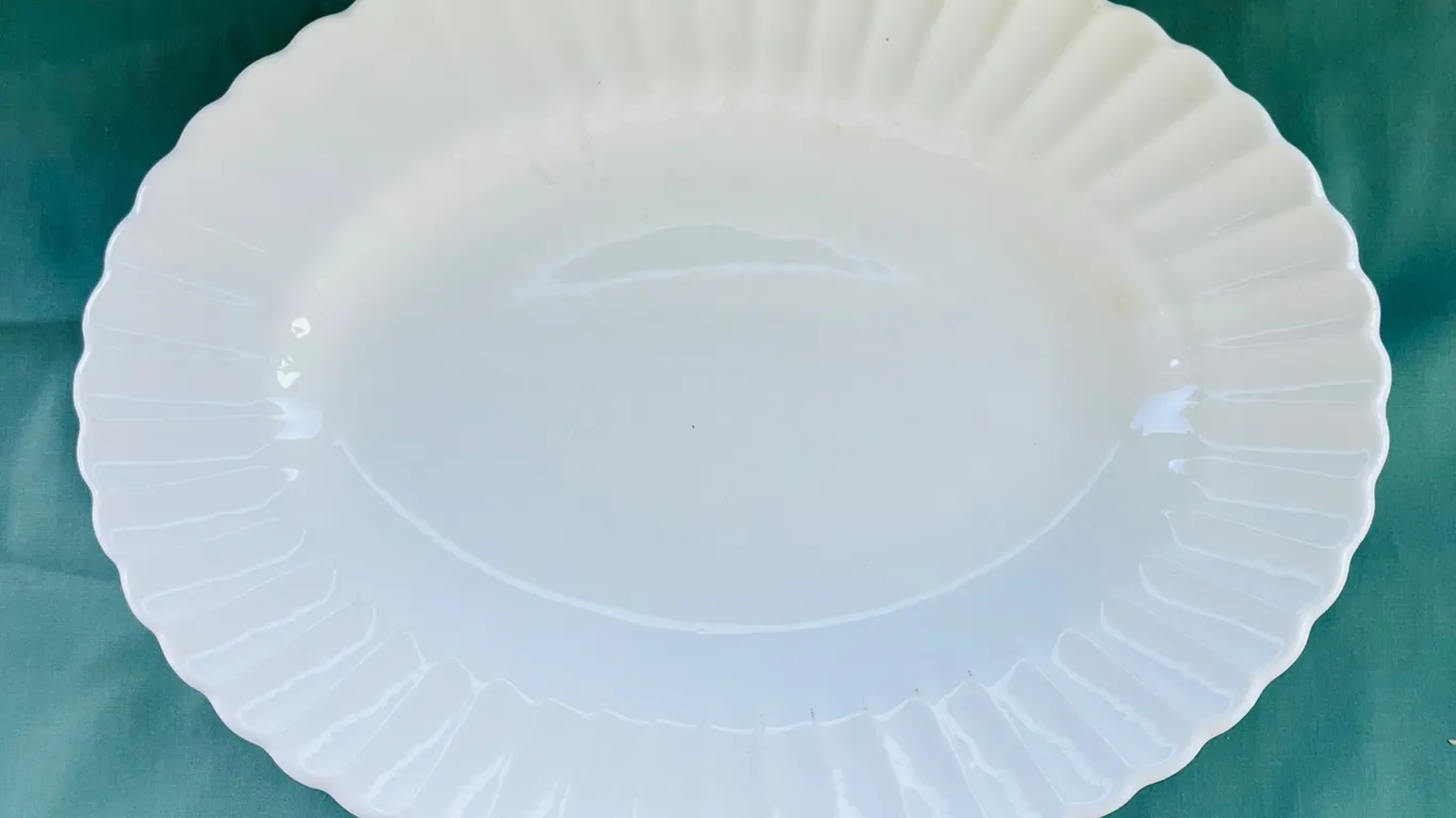 J&G Meakin Classic White Oval Serving Platter