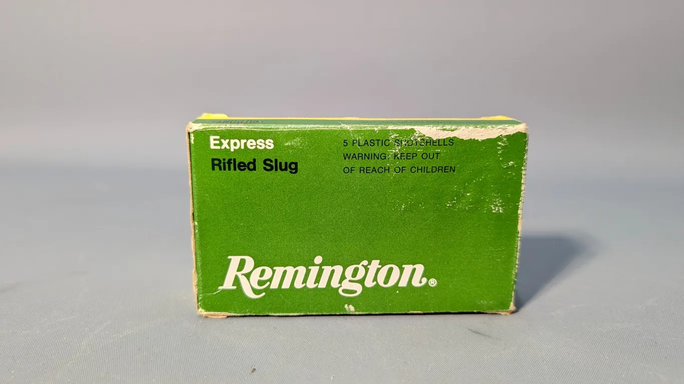 Remington Express 12 Gauge Rifled Slug Ammunition