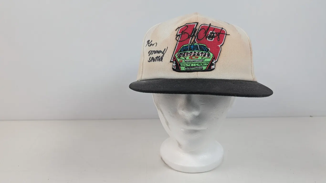 Signed Racing #38 NASCAR Cap with Race Car Graphic