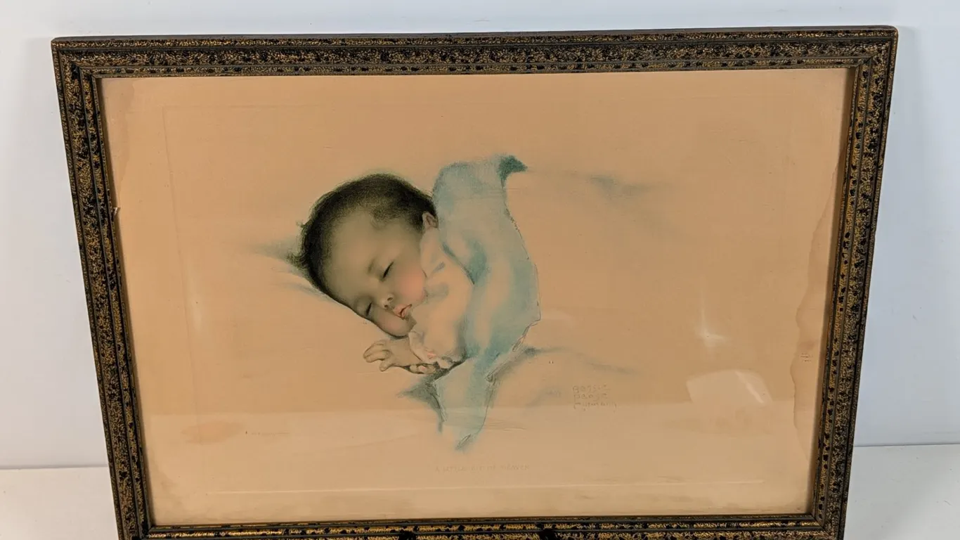 Bessie Pease Gutmann A Little Bit of Heaven Print