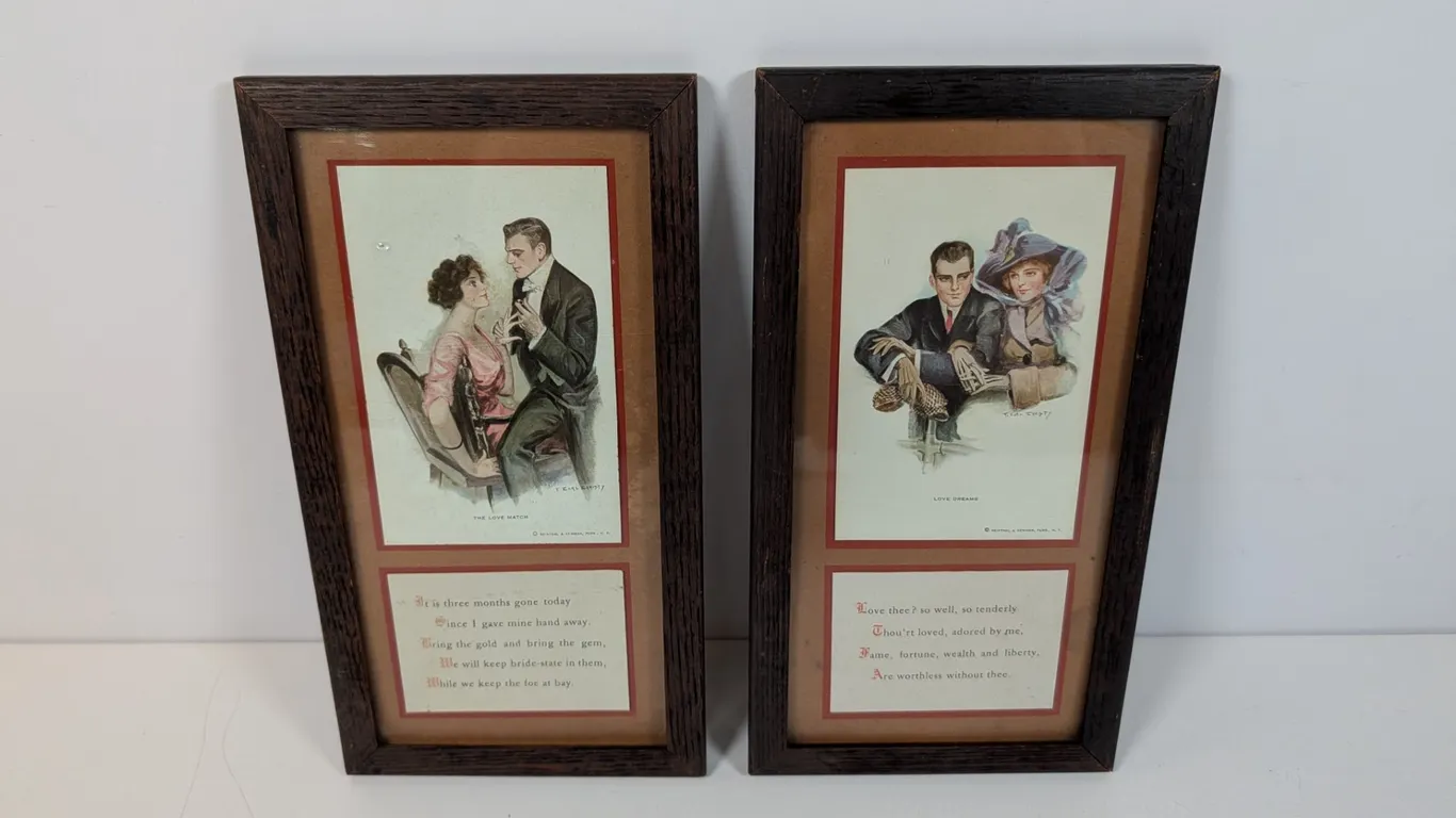 Pair of F. Earl Christy Framed Prints