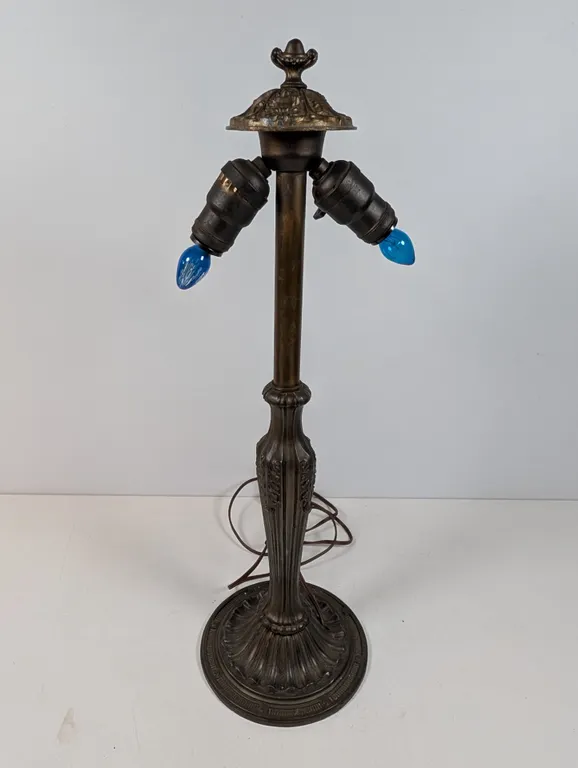 Vintage Bronze Finish Metal Table Lamp Base