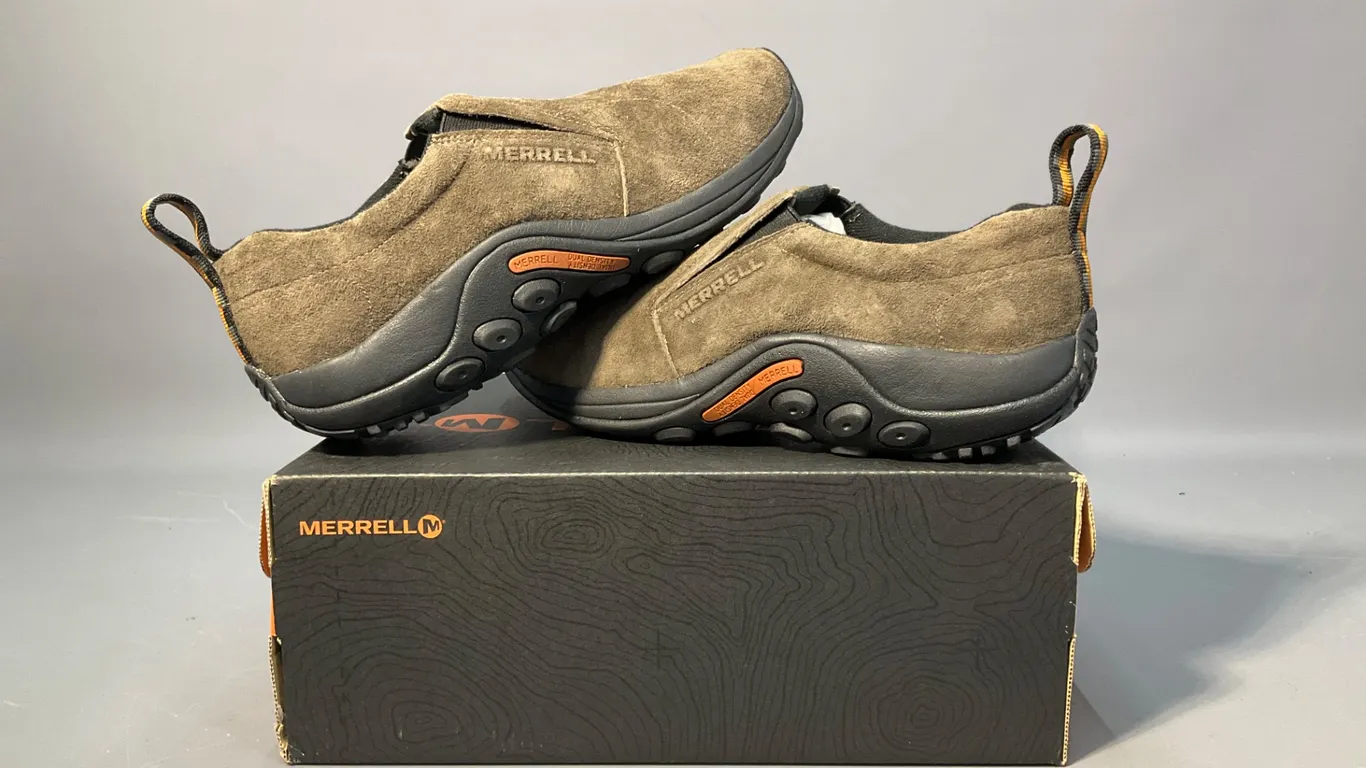 Merrell Men's Jungle Moc Gunsmoke Size 12 Shoes