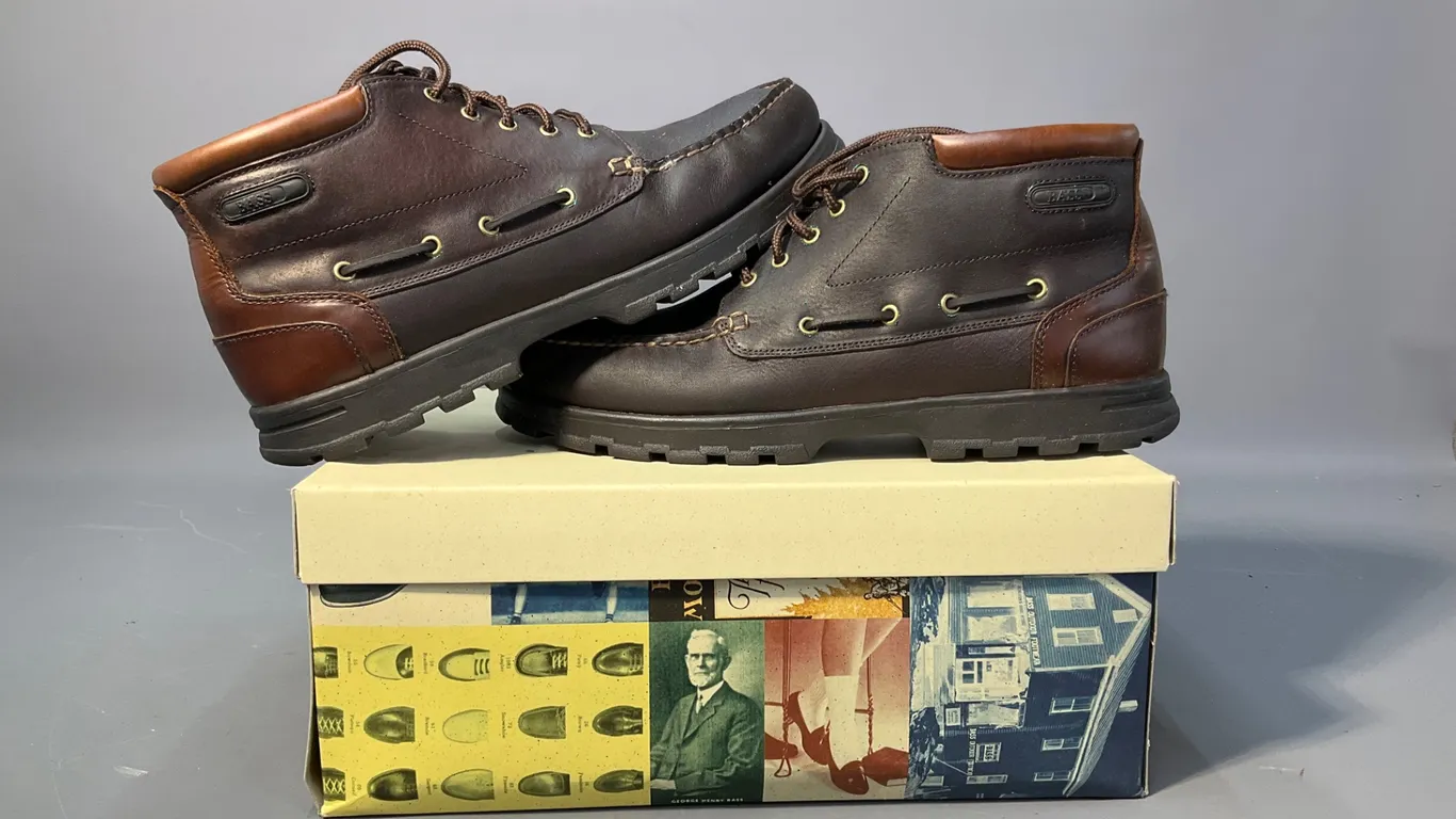 Broun Renegade Leather Boots, Size 12