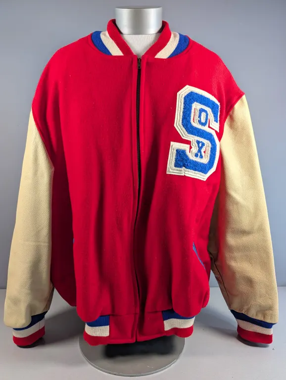 1938 Chicago White Sox Wool and Cowhide Letterman Jacket