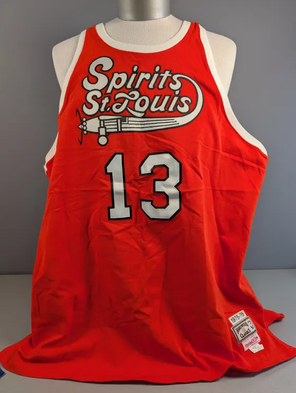 Spirits of St. Louis Moses Malone 1975-76 Hardwood Classics Jersey, Size 56
